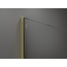 Mexen Kioto Duschwand Walk-in 110 x 200 cm, Bronze 8 mm, Gold - 800-110-101-50-32