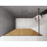Mexen Kioto Duschwand Walk-in 120 x 200 cm, Bronze 8 mm, Gun Metal - 800-120-101-95-32