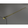 Mexen Kioto freistehende Duschwand 110 x 200 cm, Bronze 8 mm, Gold - 800-110-002-50-32