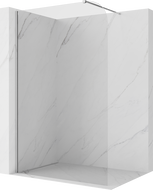 Mexen Kioto-P Duschwand Walk-in 70 x 200 cm, transparent 8 mm, Chrom - 800-070-101-01-00-P