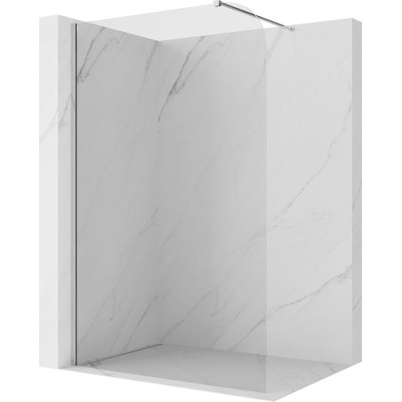 Mexen Kioto-P Duschwand Walk-in 90 x 200 cm, transparent 8 mm, Chrom - 800-090-101-01-00-P