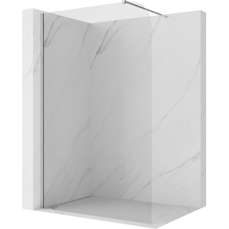 Mexen Kioto-P Duschwand Walk-in 100 x 200 cm, transparent 8 mm, chrom - 800-100-101-01-00-P