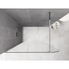 Mexen Kioto-P Duschwand Walk-in 130 x 200 cm, transparent 8 mm, Chrom - 800-130-101-01-00-P