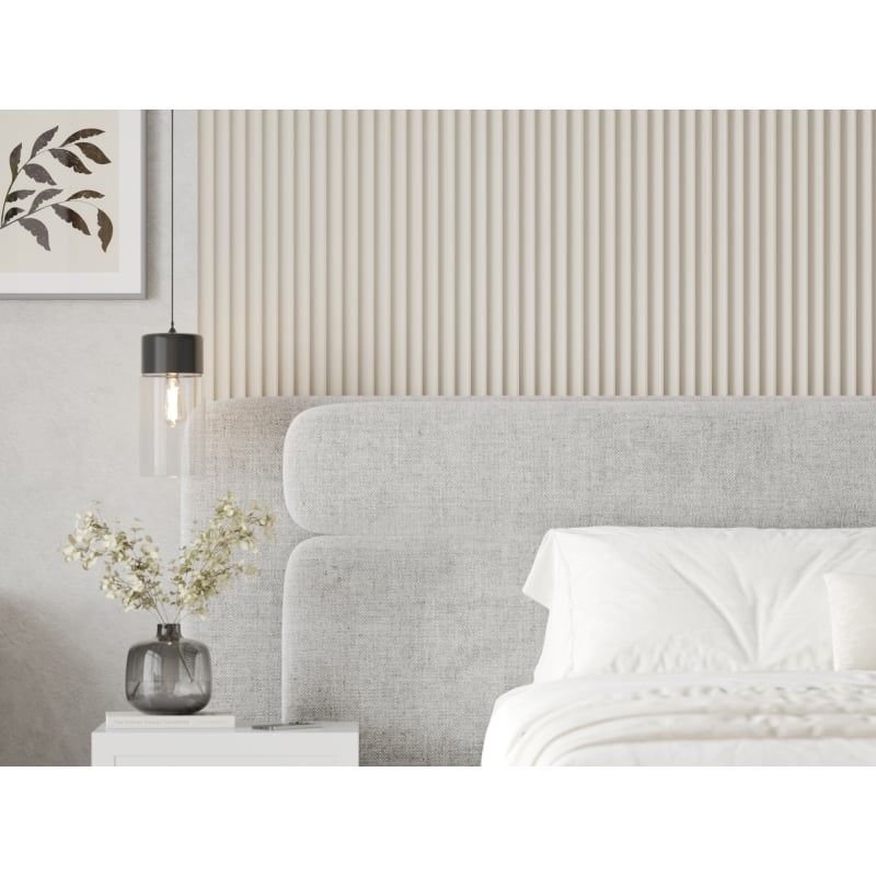 Mexen Strito 01 Strio 01 Muster der geriffelten Wandlamellen, beige - S120-01-303-S
