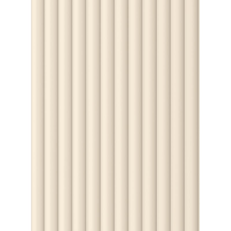 Mexen Strito 01 Strio 01 Muster der geriffelten Wandlamellen, beige - S120-01-303-S
