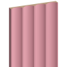 Mexen Strito 01 Strio 01 Probe von geriffelten Wandpaneelen, rosa - S120-01-307-S