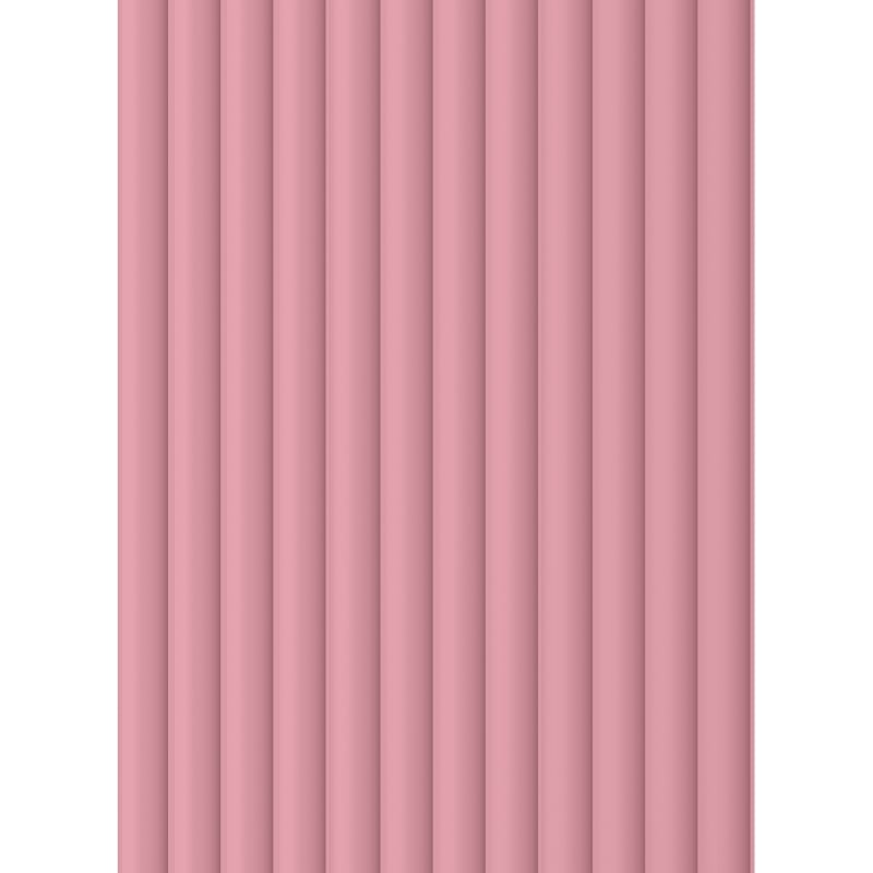 Mexen Strito 01 Strio 01 Probe von geriffelten Wandpaneelen, rosa - S120-01-307-S