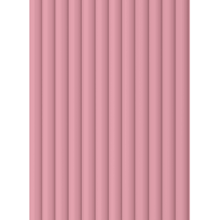 Mexen Strito 01 Strio 01 Probe von geriffelten Wandpaneelen, rosa - S120-01-307-S