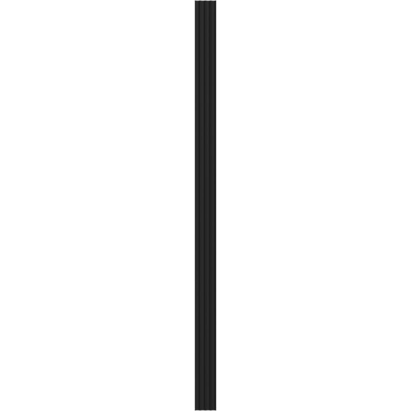 Mexen Strito 01 Strio 01 Muster von gefrästen Wandlamellen, schwarz - S120-01-311-S