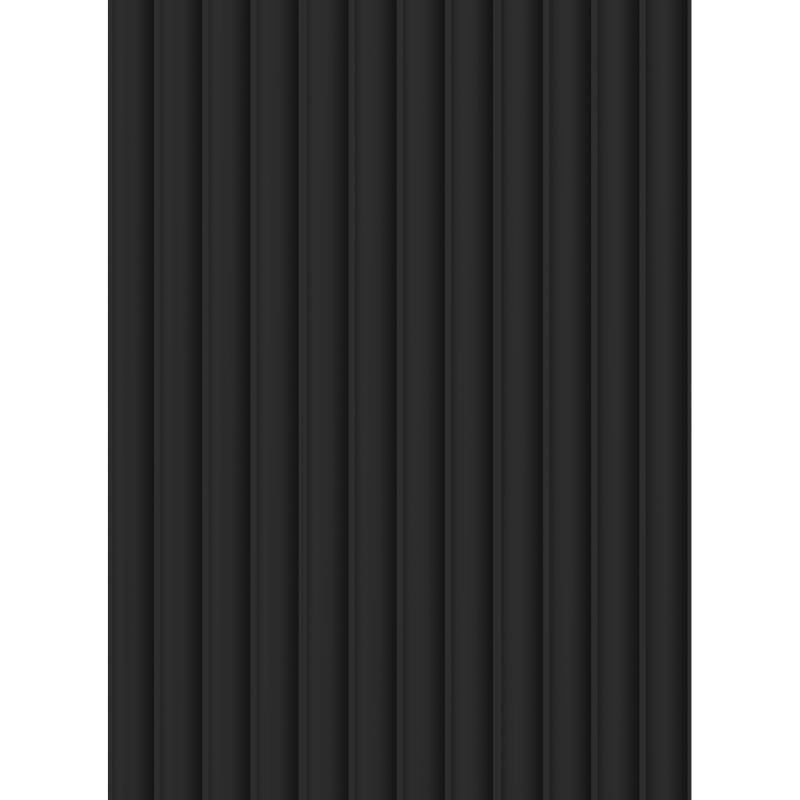 Mexen Strito 01 Strio 01 Muster von gefrästen Wandlamellen, schwarz - S120-01-311-S