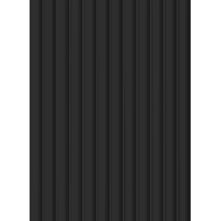 Mexen Strito 01 Strio 01 Muster von gefrästen Wandlamellen, schwarz - S120-01-311-S