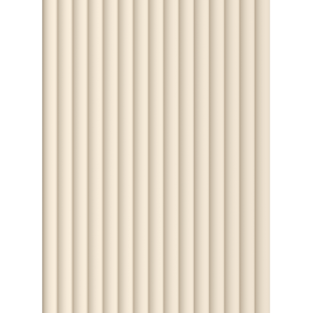 Mexen Strio 02 Probe gerillte Wandlamellen, beige - S120-02-303-S