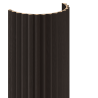 Mexen Ovalo 01 Probe von flexiblen, gerillten Wandlamellen, technisches Furnier, Schwarze Eiche - S130-01-046-S