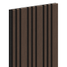 Mexen Lam-F Slim 01 Probe von akustischen Wandpaneelen, 9 mm Filz, technische Furnier, Eiche Mocca - S107-045-S