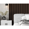 Mexen Lam-F Slim 01 Probe von akustischen Wandpaneelen, 9 mm Filz, technische Furnier, Eiche Mocca - S107-045-S