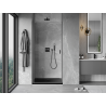 Mexen Mist-B Schwingtür Dusch 60 cm, transparent, Gunmetal - 8A2-060-000-95-00