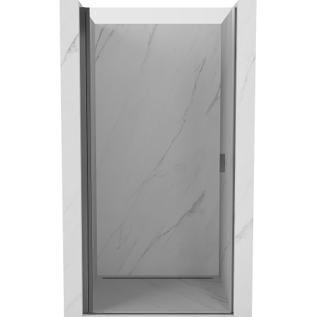 Mexen Mist-B Pendeltür für Dusche 70 cm, transparent, Gunmetal - 8A2-070-000-95-00