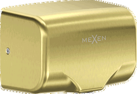 Mexen Ventaro-Ul Handtrockner, 1350 W, gebürstetes Gold - 70K034-55