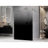 Mexen Kioto Freistehende Duschwand 140 x 200 cm, Ombre Schwarz 8 mm, Gun Metal - 800-140-002-95-76