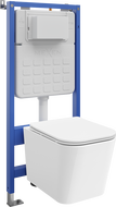 Mexen Teo Unterputz-WC-Set Tex Slim mit WC-Schüssel Tornado und Absenkautomatik, weiß - 610030850600T