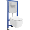 Mexen Stella Unterputz-WC-Set Tex E mit WC-Schüssel und Soft-Close-Sitz, weiß - 610930680800