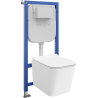 Mexen Teo Unterputz-WC-Set Pneumatikgestell Tex Air E mit WC-Schüssel und Soft-Close-Sitz, weiß - 610930850700A