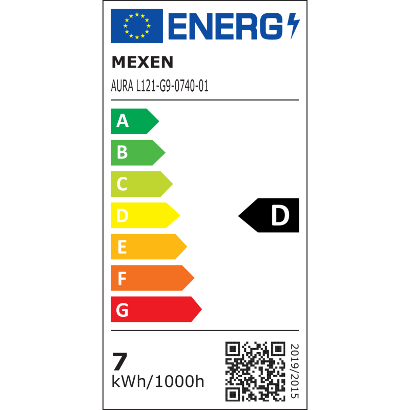 Mexen Aura LED-Glühbirne G9, 7W, Neutral - 4000K, 980 lm - L121-G9-0740-01