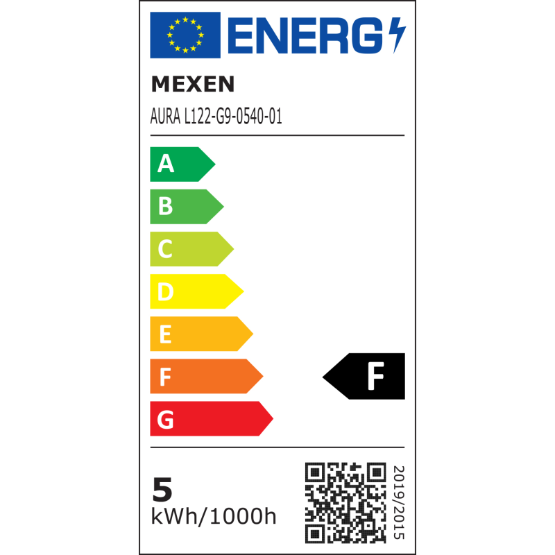 Mexen Aura Dimmbares LED-Leuchtmittel G9, 5W, Neutral - 4000K, 520 lm - L122-G9-0540-01