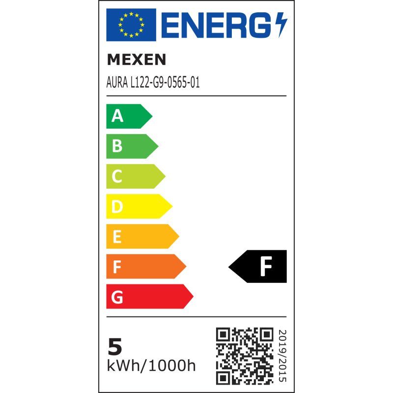Mexen Aura Dimmbares LED-Leuchtmittel G9, 5W, Kaltweiß - 6500K, 520 lm - L122-G9-0565-01