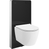 Mexen Carmen Aufputz-WC-Set mit pneumatischem Tex Air G Gestell, WC-Schüssel Tornado und Absenkautomatik, weiß -