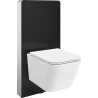 Mexen Madox WC-Aufputz-Set pneumatischer Tex Air G Rahmen mit WC-Schüssel und Soft-Close-Sitz, weiß - 615030154000A-70