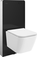 Mexen Madox WC-Aufputz-Set pneumatischer Tex Air G Rahmen mit WC-Schüssel und Soft-Close-Sitz, weiß - 615030154000A-70