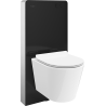 Mexen Rico WC-Aufputz-Set mit pneumatischem Tex Air G Rahmen, WC-Schüssel und Absenkautomatik, weiß - 615030724000A-70