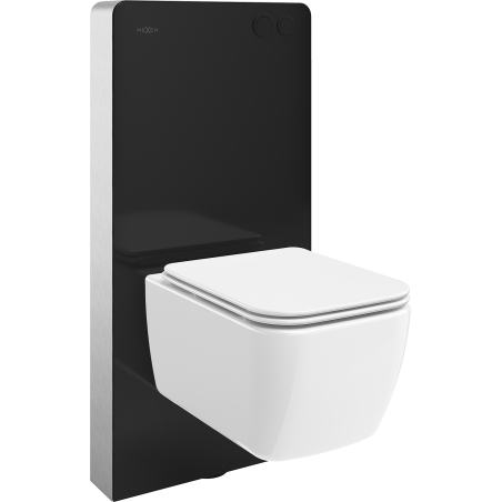 Mexen Stella Unterputz-WC-Set Tex Air G mit pneumatischer Betätigung, WC-Schüssel und Soft-Close-Sitz, weiß