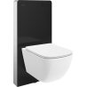 Mexen Timo Unterputz-WC-Set pneumatischer Tex Air G Rahmen mit WC-Tornado-Schüssel und Absenkautomatik, weiß - 615030650200TA