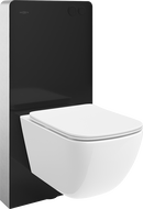 Mexen Timo Unterputz-WC-Set pneumatischer Tex Air G Rahmen mit WC-Tornado-Schüssel und Absenkautomatik, weiß - 615030650200TA