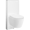Mexen Carmen WC-Unterputz-Set pneumatischer Rahmen Tex Air G mit WC-Schüssel Tornado und Soft-Close-Sitz, weiß -
