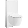 Mexen Carmen Aufputz-WC-Set mit pneumatischem Tex Air G Gestell, WC-Schüssel und Absenkautomatik-Sitz, weiß - 615030884000A-20