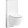 Mexen Lena Oberputz-WC-Set mit pneumatischem Tex Air G Tragrahmen, WC-Schüssel und Softclose-Sitz, weiß - 615030220500A-20