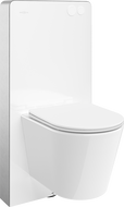 Mexen Rico Unterputz-Set WC, pneumatisches Gestell Tex Air G mit WC-Schüssel und Absenkautomatik, weiß - 615030720300A-20
