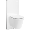 Mexen Rico Unterputz-WC-Satz mit pneumatischem Rahmen Tex Air G mit WC-Schüssel Tornado und Softclose-Deckel, weiß
