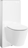 Mexen Rico WC-Unterputz-Set mit pneumatischem Gestell Tex Air G mit WC-Tornado-Schüssel und Soft-Close-Deckel weiß