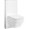 Mexen Riva Aufputz-WC-Set Tex Air G mit pneumatischem Gestell, WC-Schüssel Tornado und Softclose-Sitz, weiß