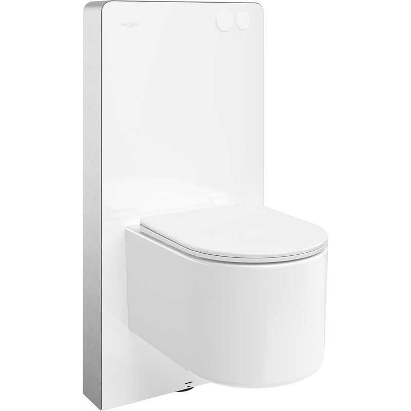 Mexen Sofia Aufputz-WC-Set pneumatischer Rahmen Tex Air G mit WC-Schüssel und Soft-Close-Sitz, weiß - 615030540300A-20