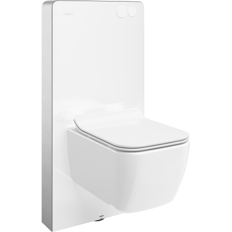 Mexen Stella aufputz WC-Set pneumatische Tex Air G Rahmen mit WC-Schüssel und Soft-Close-Sitz, weiß - 615030680800A-20