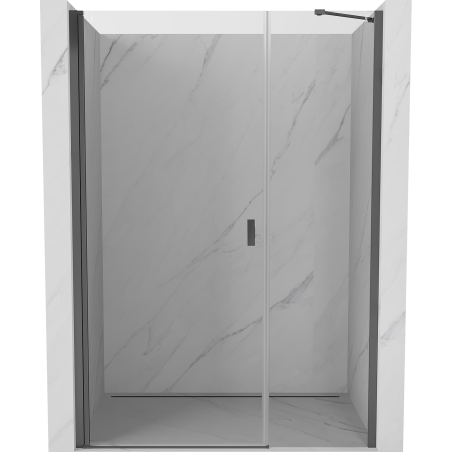 Mexen Mist-B Duschschwingtüren 115 cm, transparent, Gunmetal - 8A2-115-001-95-00