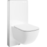 Mexen Timo Aufputz-WC-Set pneumatisches Gestell Tex Air G mit WC-Schüssel Tornado und Softclose-Sitz, weiß - 615030650200TA
