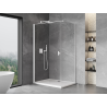 Mexen Mist-B Kippbare Duschkabine 70 x 80 cm, transparent, weiß - 8A2T-070-080-20-00