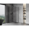 Mexen Mist-B Duschkabine klappbar 95 x 95 cm, transparent, gebürstetes Gun Gray - 8A2T-095-095-66-00