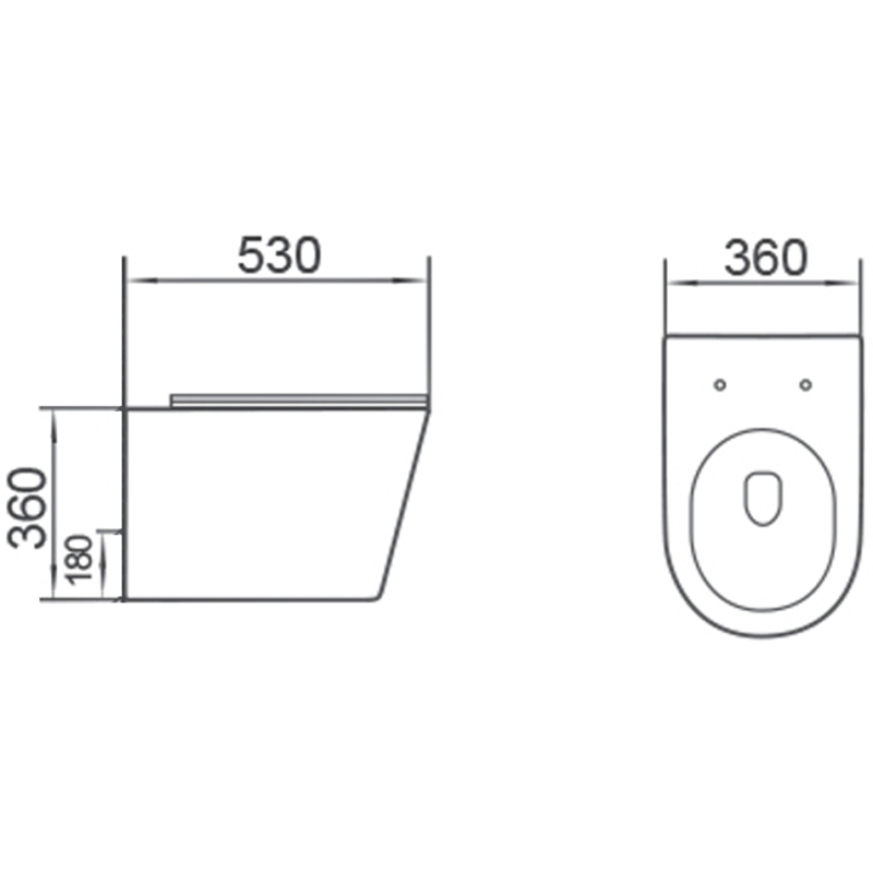 Mexen Rico Unterputz-WC-Set Tex Air Slim pneumatischer Rahmen mit WC-Schüssel 2.0 Tornado und Absenkautomatik, weiß